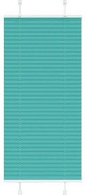 vidaXL Gasolina verde Plissada Cega 60x150 cm Largura Tecido 59,4 cm