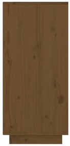 Armário consola 60x34x75 cm pinho maciço castanho mel