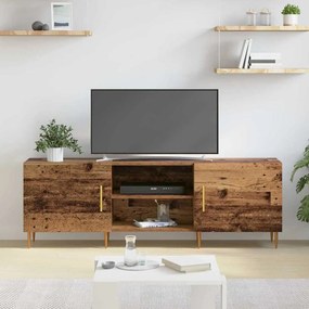 Gabinete para TV com prateleira Madeira antiga 150 x 30 x 50 cm