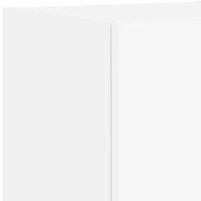 3 pcs móveis de parede para TV com luzes LED branco