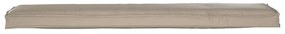 Cushion para Banco Taupe 180x40x8 cm em Tecido Oxford