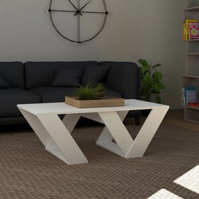 Mesa de Centro Pipra – Branco – 110x40x60 cm