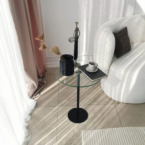 Mesa de Centro Social – Preto – 40x50x40 cm
