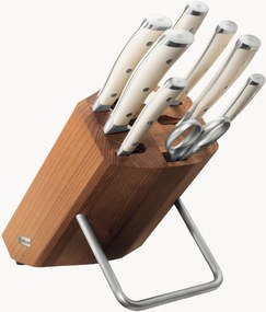 Bloco de facas em madeira de faia Classic Icon, conjunto de 8