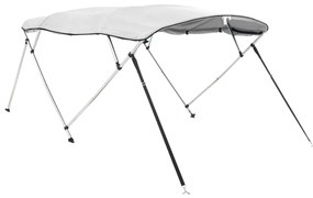 Toldo de 4 arcos Bimini c/ paredes laterais 243x(200-213)x137cm