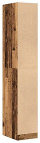 Armário boticário 30x41x174,5 cm deriv. madeira madeira velha