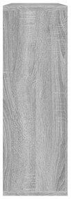 Estante 104x20x58,5 cm derivados de madeira cinzento sonoma