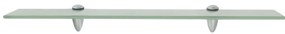 Prateleiras flutuantes 2 pcs vidro 60x10 cm 8 mm