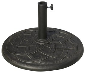 Base para Chapéu de Sol Suporte para Chapéu de Sol de Resina para Jard