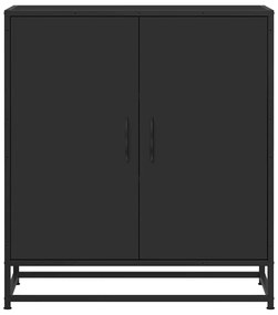 Aparador 68x35x76 cm derivados de madeira/metal preto
