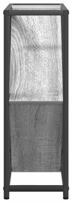Estante de Vinho Cinza Sonoma 51x18x52,5 cm Madeira Industrializada