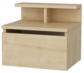 Mesa de Cabeceira Alice – Carvalho – 39,8x31,9x35 cm