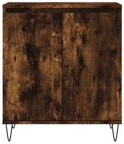 Aparador 60x35x70 cm derivados de madeira carvalho fumado