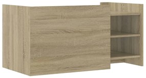 Mesa de centro 100x50x50cm derivados de madeira carvalho sonoma