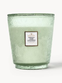 Vela perfumada artesanal com cinco pavios Japonica Collection (Madeira de Cade, Verbena & Lavanda)