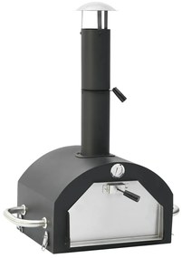 Forno para pizzas de exterior com pedra para pizza