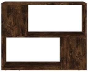 Estante/divisória 80x24x63 cm carvalho fumado