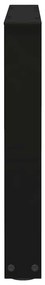 Pés para mesa de centro em V 2 peças preto 60x(42-43,3) cm aço