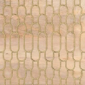 Móvel de TV 100x33x46 cm madeira de mangueira maciça