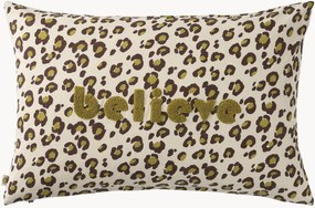 Capa de almofada em mistura de linho Elly