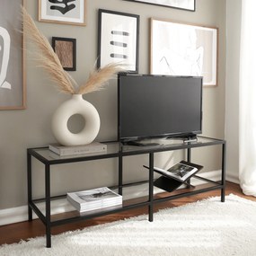 Móvel TV Basic – Preto Fosco – 130 cm x 45 cm x 40 cm