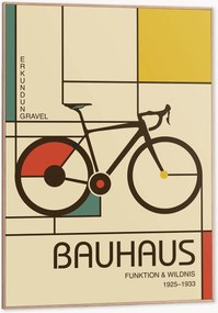Impressão digital emoldurada Bauhaus