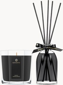 Difusor com varetas e vela perfumada Black Sandalwood (nectarina, bergamota, tangerina)