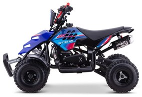 Mini moto 4 gasolina para crianças 49cc Raptor R4 Azul