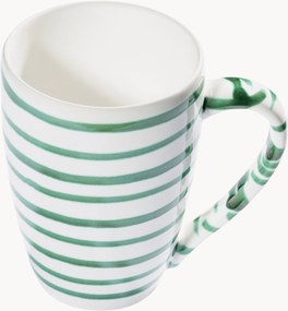 Caneca de pequeno-almoço artesanal Grüngeflammt