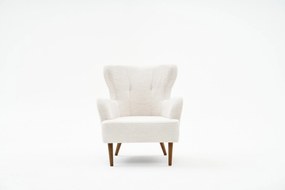 Cadeira Wing Karina Prestij – Creme – 73x87x80 cm