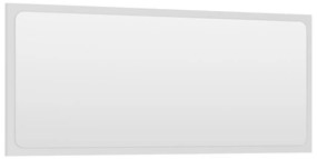 Conjunto de móveis de casa de banho derivados de madeira branco