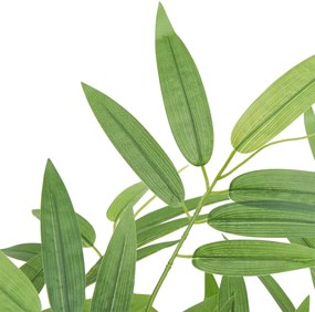 Árvore de bambu artificial 240 folhas 80 cm verde