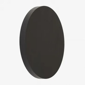 Aplique De Parede Led Em Aço Inoxidável Arizona Preto & Ø18 Cm - Sklum