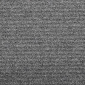 Tapetes de escada adesivos 20 pcs 65x22,5x3,5 cm cinzento