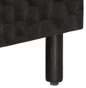 Móvel de TV 105x33x46 cm madeira de mangueira maciça preto