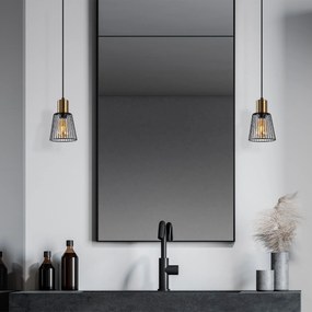Chandelier Kemtel – Preto – 16 x 16 x 29 cm