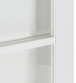 Porta Deslizante vidaXL com Conjunto de Ferragens 'ORKDAL'Branca Madei