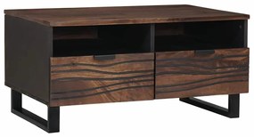 vidaXL Mesa de Centro 80x54x40 cm em Madeira Nobre de Mangueira