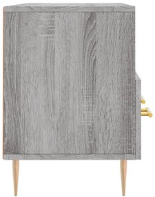 Móvel de TV 102x36x50 cm derivados de madeira cinzento sonoma