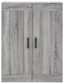 Móveis de parede 2 pcs derivados de madeira cinzento sonoma
