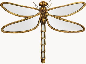 Decoração de parede espelhada Dragonfly, L 46 cm