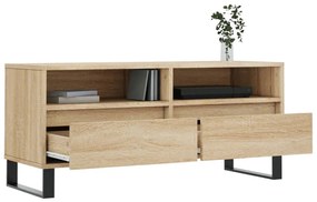 Móvel p/ TV 100x34,5x44,5 cm derivados madeira carvalho sonoma