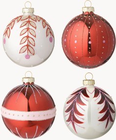 Bolas de Natal artesanais Seraphim, conjunto de 4