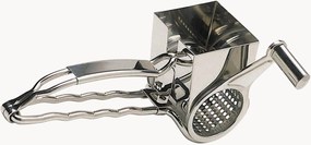 Ralador rotativo de queijo em aço inoxidável Deluxe