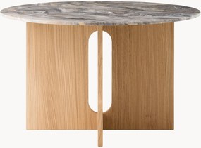 Mesa de jantar redonda em mármore Androgyne, Ø 120 cm