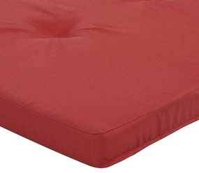 Almofadões p/ cadeira adirondack 2 pcs tecido oxford vermelho