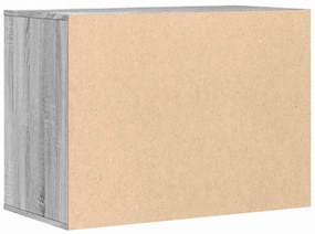 Cómoda com 3 Gavetas - 80x41x58 cm - derivados de madeira - cinzento s