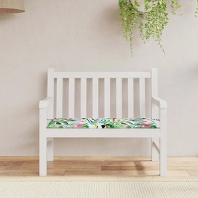 Almofadão p/ banco de jardim 120x50x4 cm tecido oxford multicor