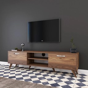 Móvel TV A9 – Nogueira – 180 cm x 48,6 cm x 35 cm