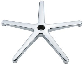 Base de Alumínio Plana Cromada 680mm